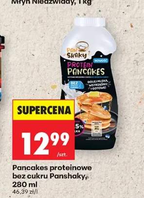 Pancakes proteinowe bez cukru Panshaky