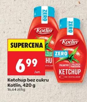 Ketchup pikantny bez cukru Kotlin
