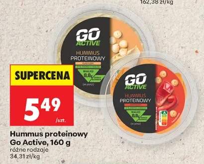 Hummus proteinowy Go Active klasyczny