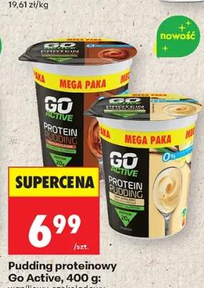 Pudding proteinowy Go Active waniliowy 400g