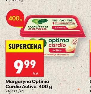 Margaryna Optima Cardio Active 400g