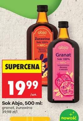Sok Abjo żurawina