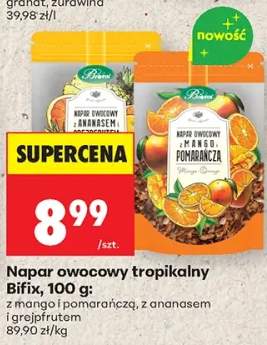 Napar owocowy tropikalny Bifix z mango i pomarańczą