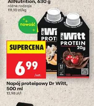 Napój proteinowy Dr Witt Vanilla