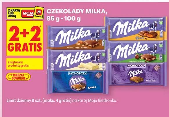 Czekolady Milka