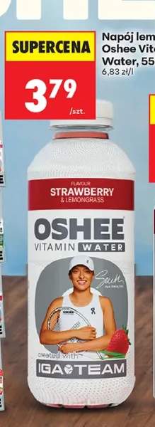 Napój lemongrass Oshee Vitamin Water 555ml