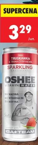 Napój sparkling strawberry Oshee Vitamin Water 330ml