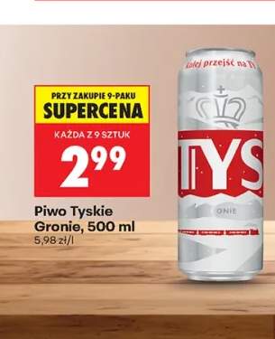 Piwo Tyskie Gronie
