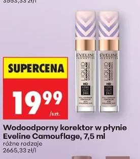 Wodoodporny korektor w płynie Eveline Camouflage 7,5ml