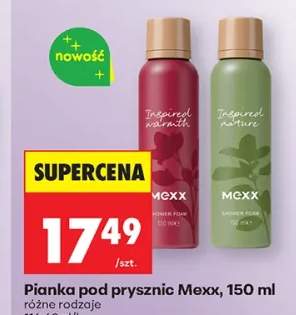 Pianka pod prysznic Mexx 150ml