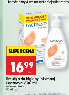 Emulsja do higieny intymnej Lactacyd