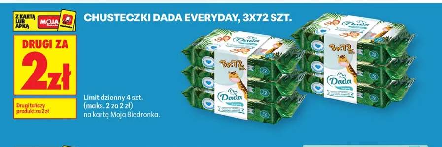 Chusteczki Dada Everyday 3-pak