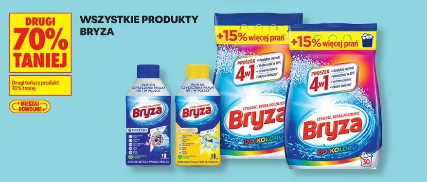 Proszek do prania Bryza 4w1 Do Koloru