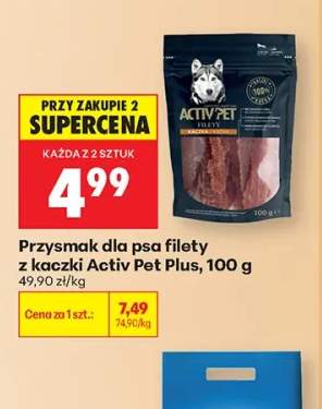 Przysmak dla psa filety z kaczki Activ Pet Plus 100g