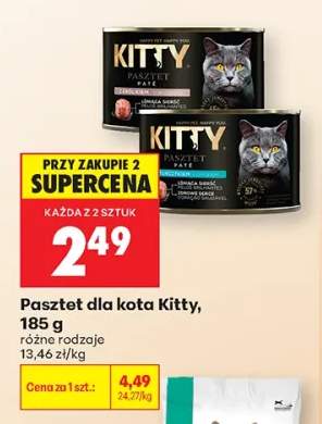 Pasztet dla kota Kitty 185g