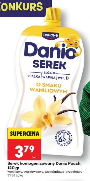 Serek homogenizowany Danio Pouch