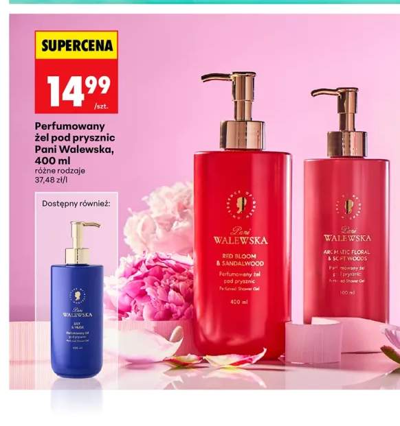Perfumowany żel pod prysznic Pani Walewska