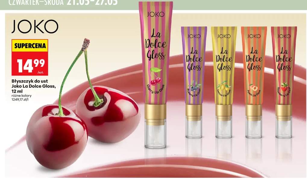 Błyszczyk do ust Joko La Dolce Gloss