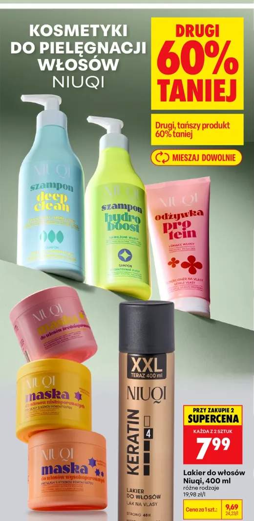 Szampon Niuqi hydro boost