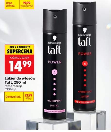 Lakier do włosów Taft
