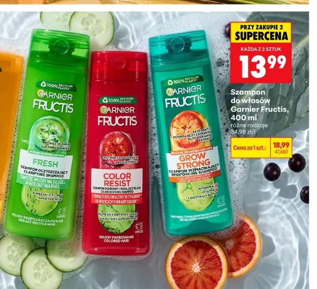 Szampon do włosów Garnier Fructis Grow Strong