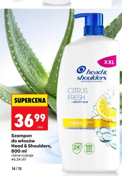 Szampon do włosów Head & Shoulders Citrus Fresh