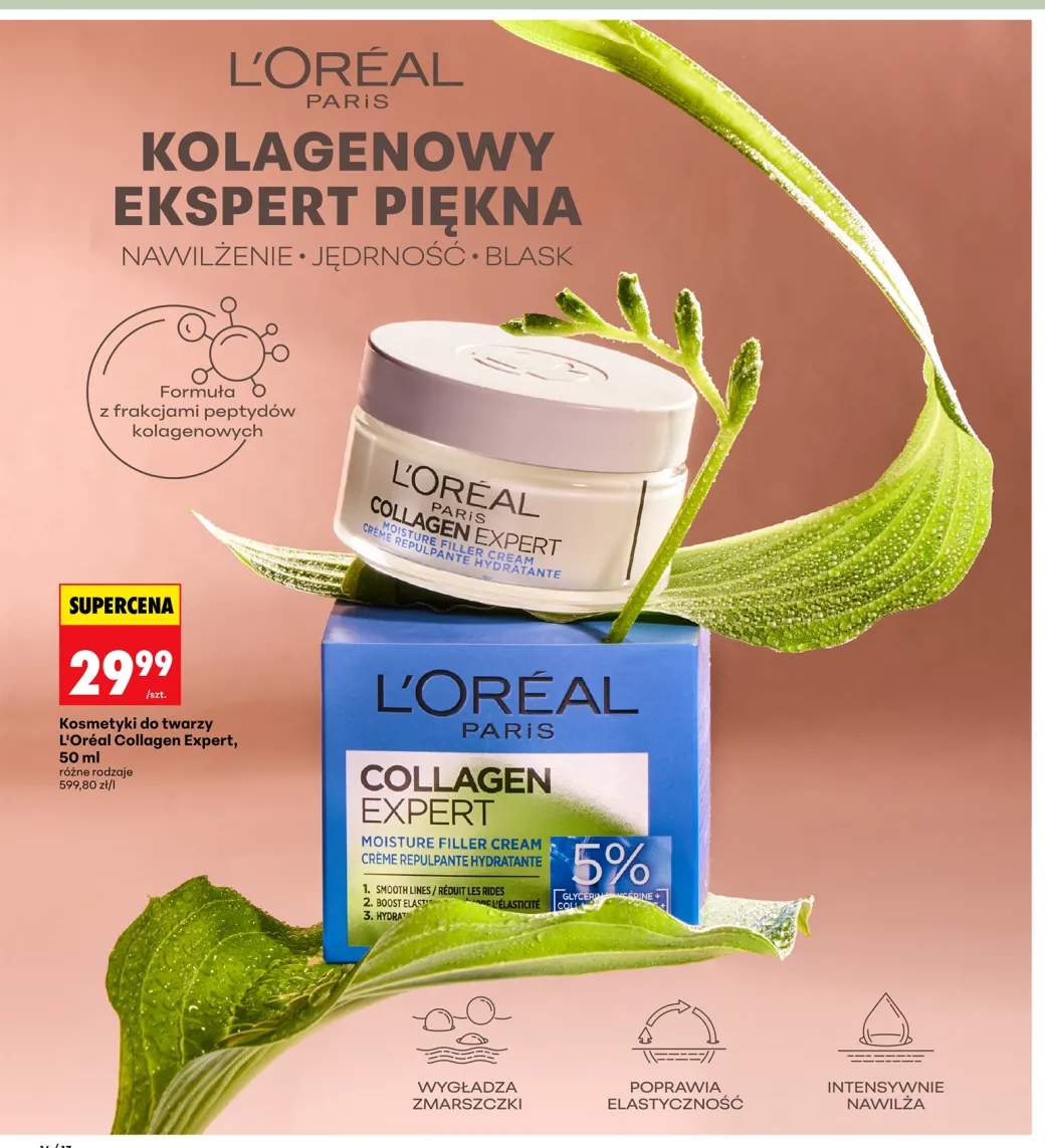 Kosmetyki do twarzy L'Oréal Collagen Expert