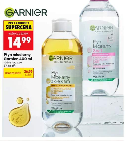 Płyn micelarny Garnier