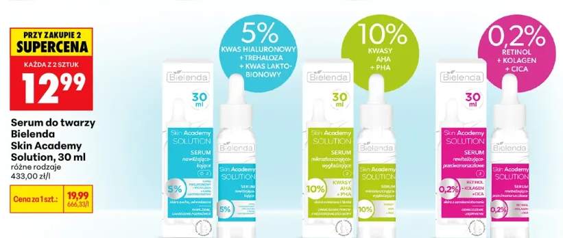 Serum do twarzy Bielenda Skin Academy Solution