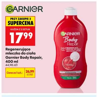 Regenerujące mleczko do ciała Garnier Body Repair