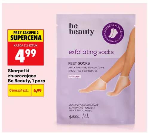 Skarpetki złuszczające Be Beauty