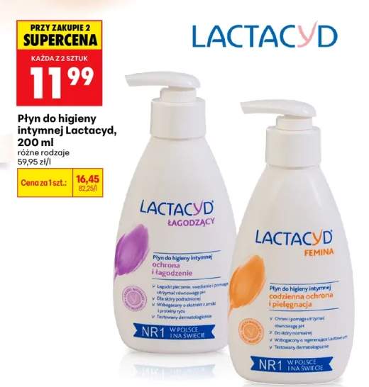 Płyn do higieny intymnej Lactacyd