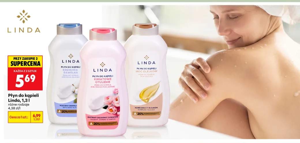 Płyn do kąpieli Linda Kwiatowe Otulenie
