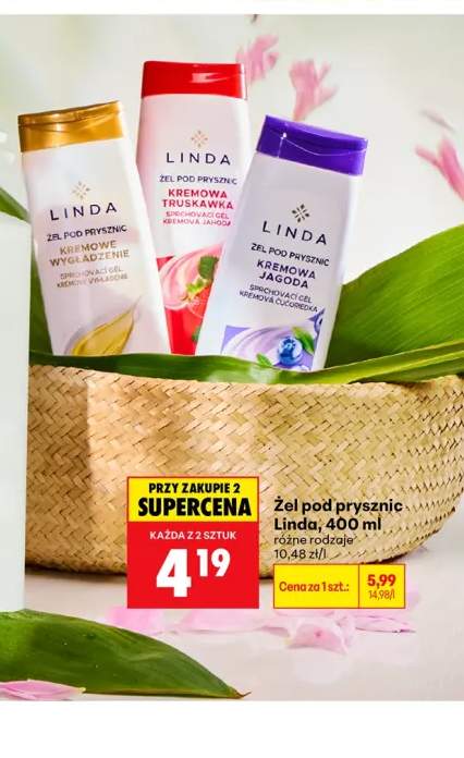 Żel pod prysznic Linda