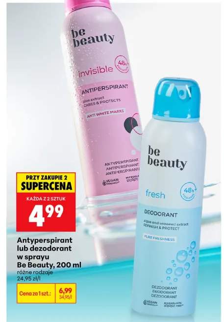 Dezodorant w sprayu Be Beauty fresh 200ml
