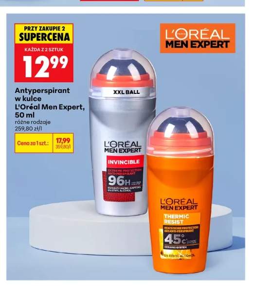 Antyperspirant w kulce L'Oréal Men Expert