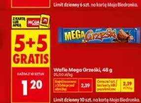Wafle Mega Grześki