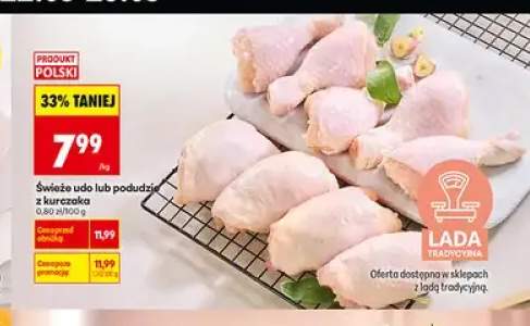 Świeże podudzie z kurczaka