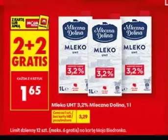 Mleko UHT 3,2% Mleczna Dolina