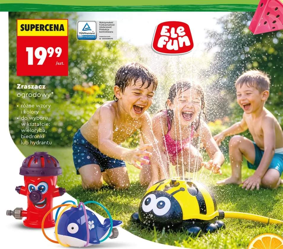Zraszacz ogrodowy Elefun