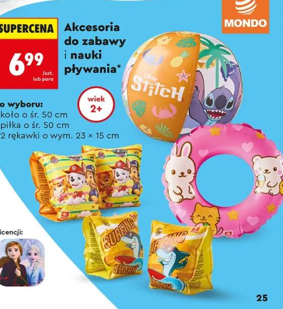 Rękawki do pływania Mondo 2-pak 23x15cm