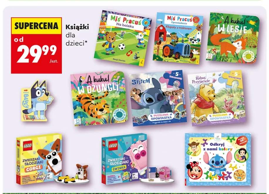 Książka dla dzieci LEGO Zwierzaki Słodziaki Świnka