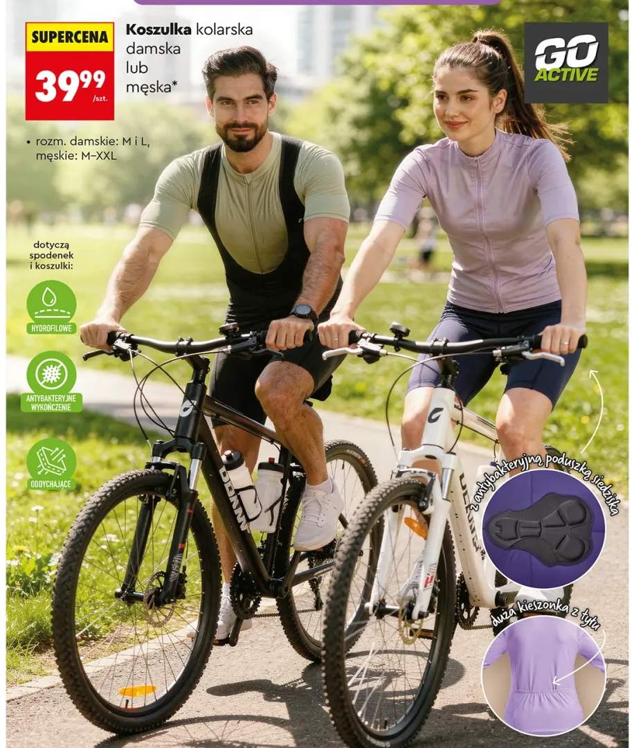 Koszulka kolarska GO ACTIVE