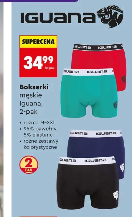 Bokserki męskie Iguana 2-pak