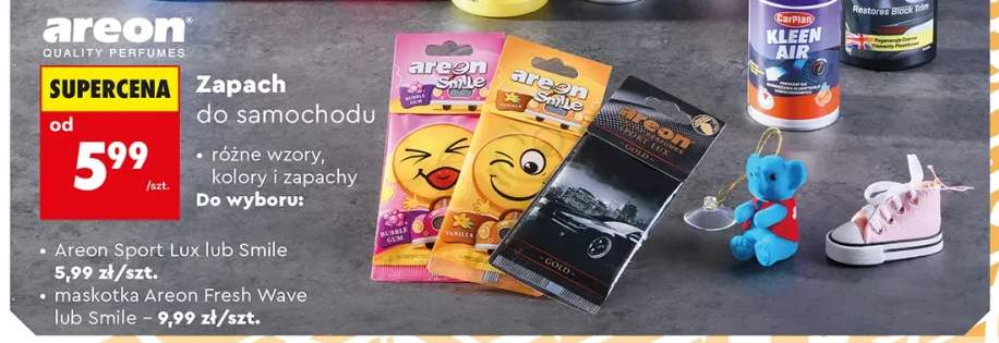 Zapach do samochodu Areon