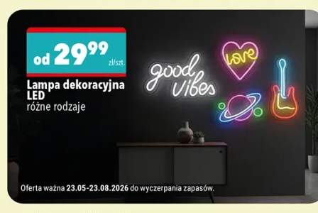 Lampa dekoracyjna LED