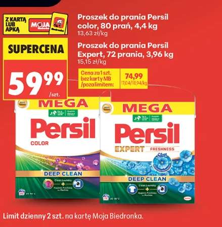 Proszek do prania Persil Color 80 prań