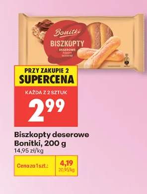 Biszkopty deserowe Bonitki