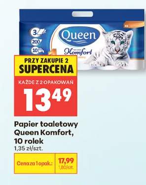Papier toaletowy Queen Komfort