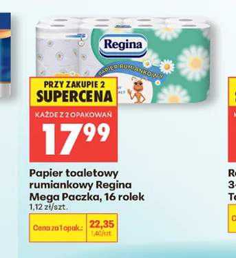 Papier toaletowy rumiankowy Regina Mega Paczka